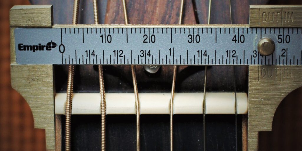 Guitar Neck Width Guide Nut Width Measurements 